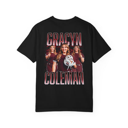 Gracyn Coleman Logo Front & Back Premium Tee