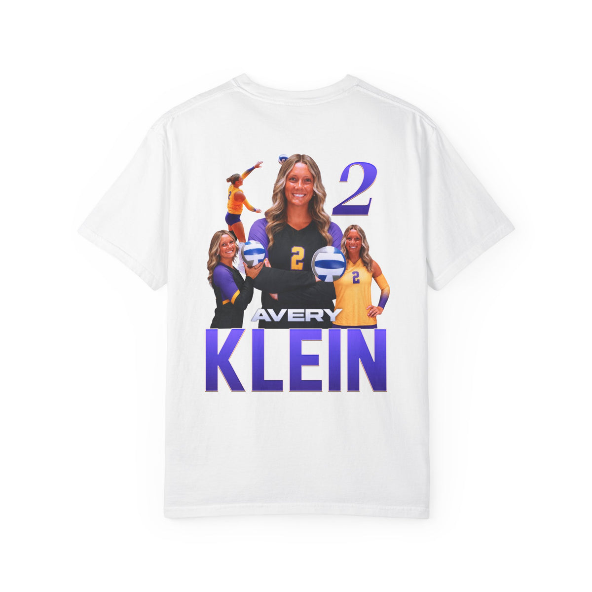 Avery Klein Logo Front & Back Premium Tee