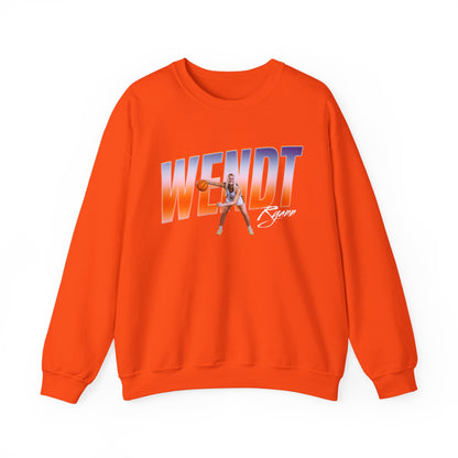 Ryann Wendt Cursive Combo Colored Crewneck Sweatshirt