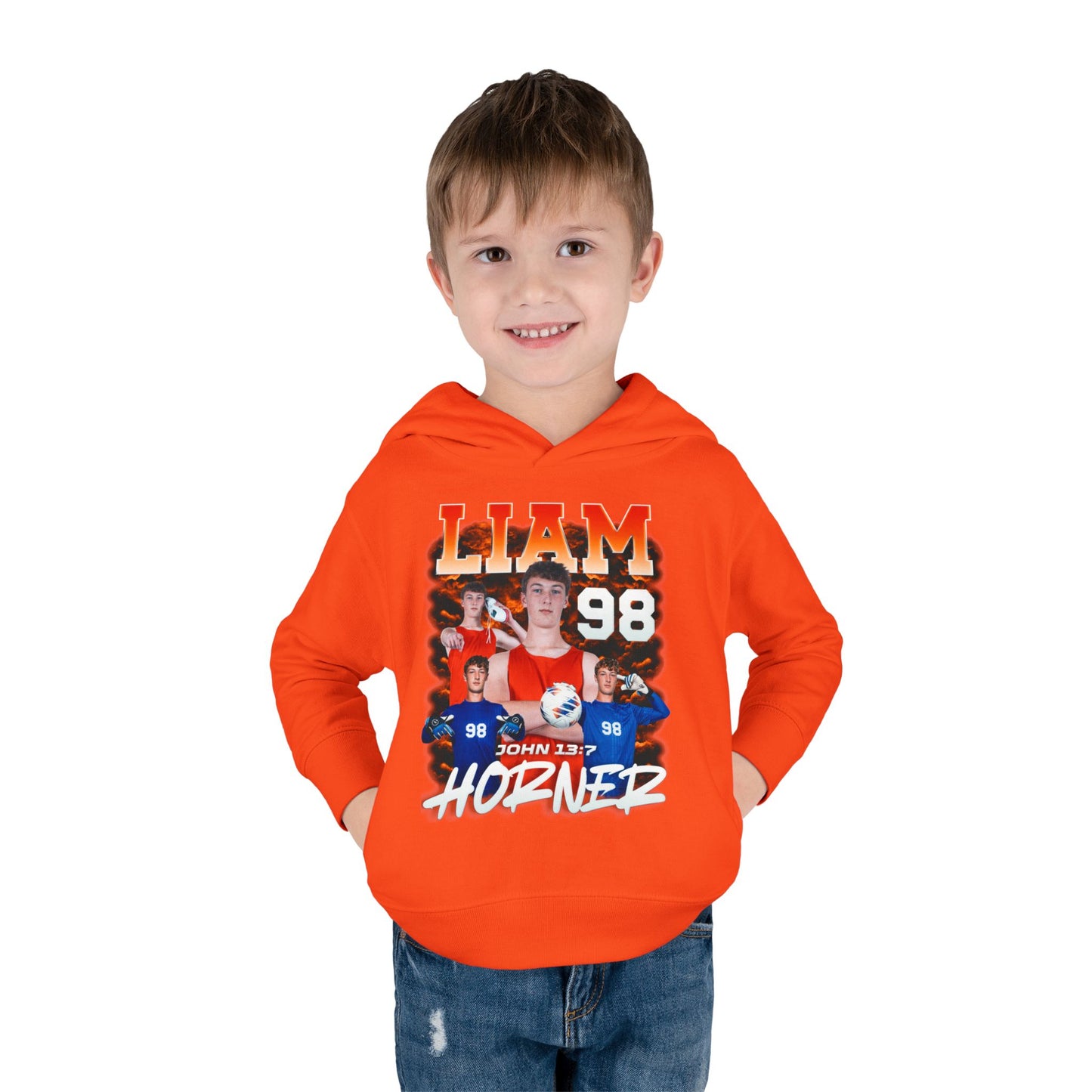 Liam Horner Toddler Pullover Hoodie