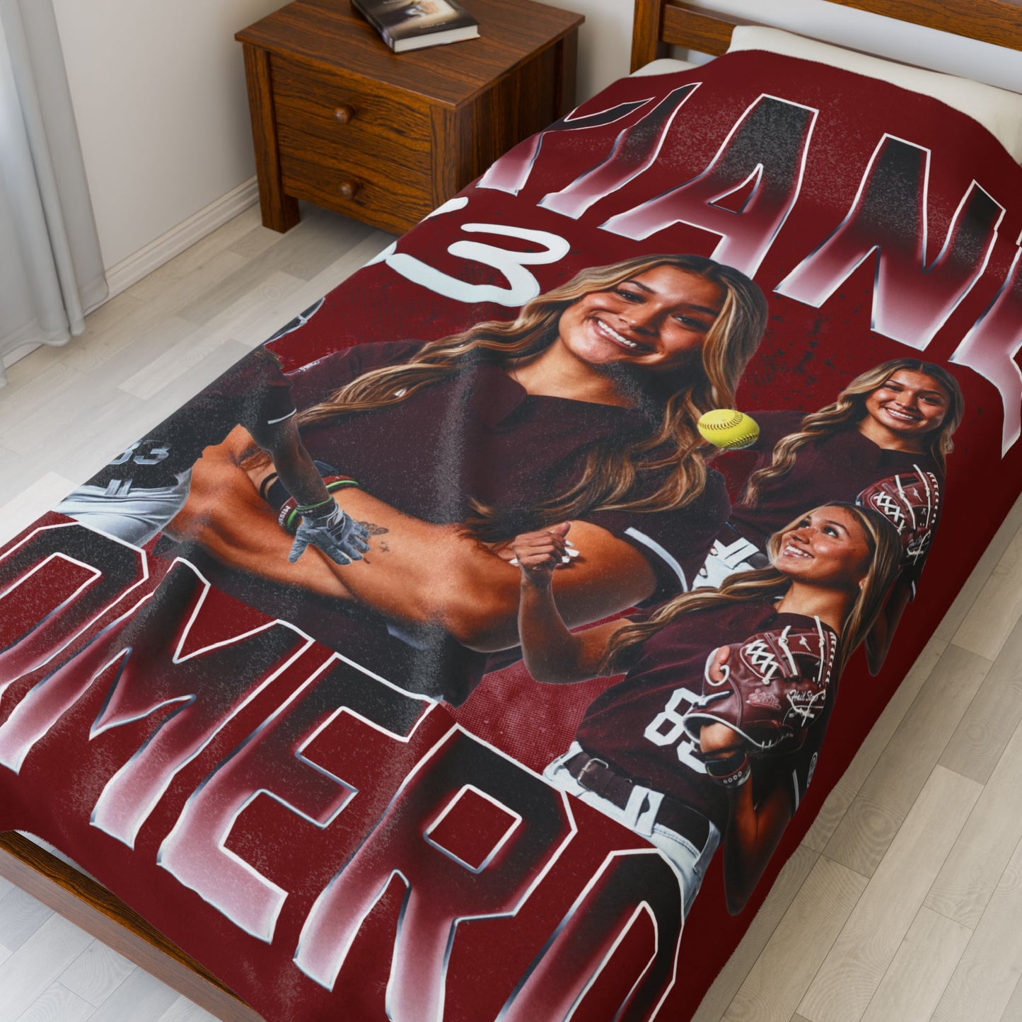 Xiane Romero 60"-80" Plush Blanket