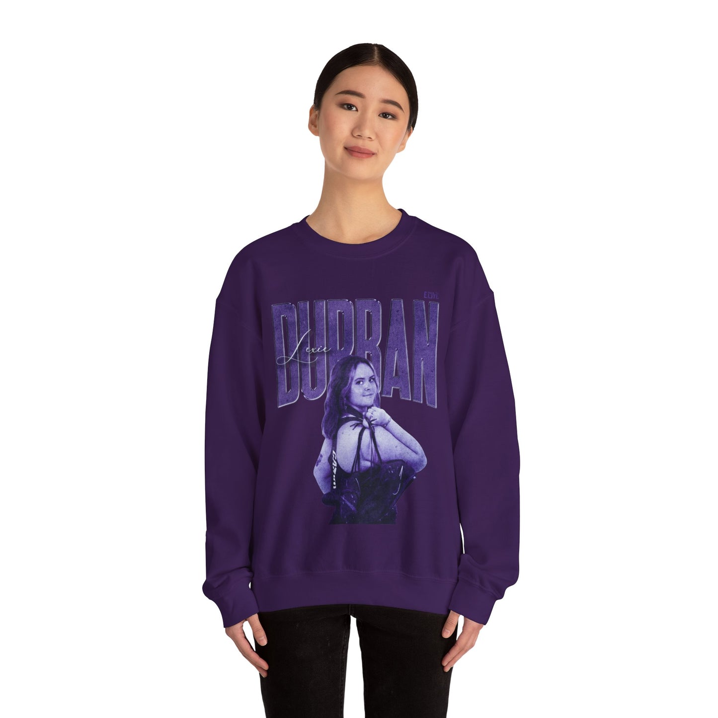 Lexie Durban Faded Glory Crewneck Sweatshirt