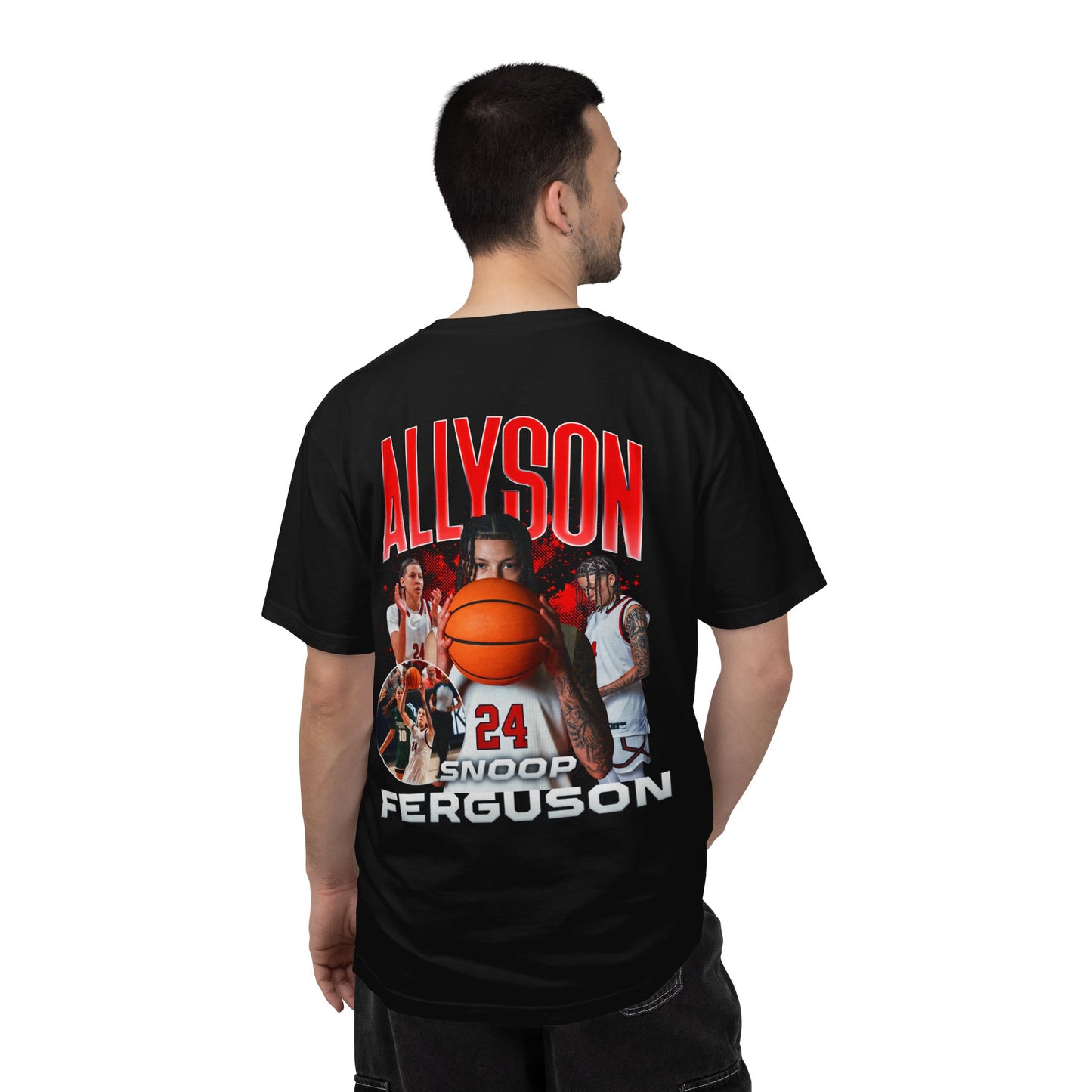Allyson Ferguson Logo Front & Back Premium Tee