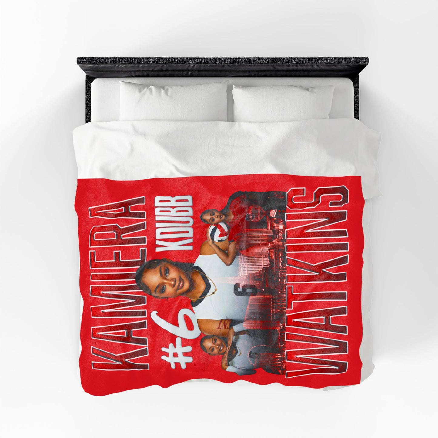 Kamiera Watkins 60"-80" Plush Blanket