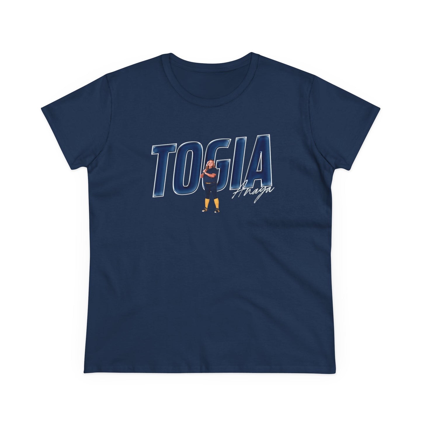 Anaya Togia Cursive Combo Women's Tee