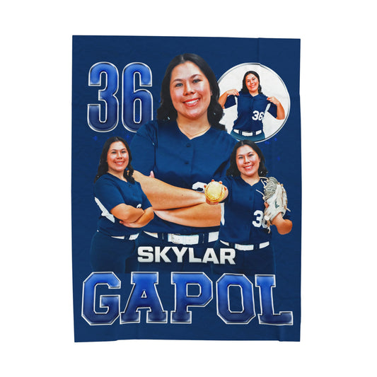 Skylar Gapol 60"-80" Plush Blanket