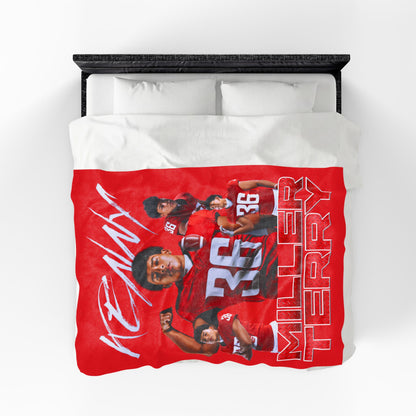 Kenny Miller-Terry 60"-80" Plush Blanket