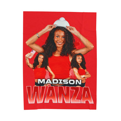 Madison Wanza 60"-80" Plush Blanket