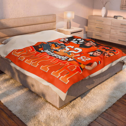 Jeffrey Smith 60"-80" Plush Blanket