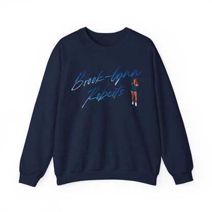 Brook-Lynn Roberts Cursive Crewneck Sweatshirt