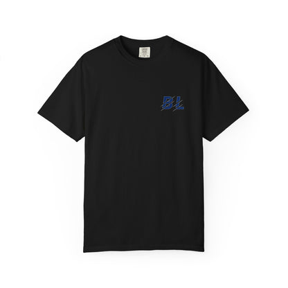 Blu Ledbetter Logo Front & Back Premium Tee