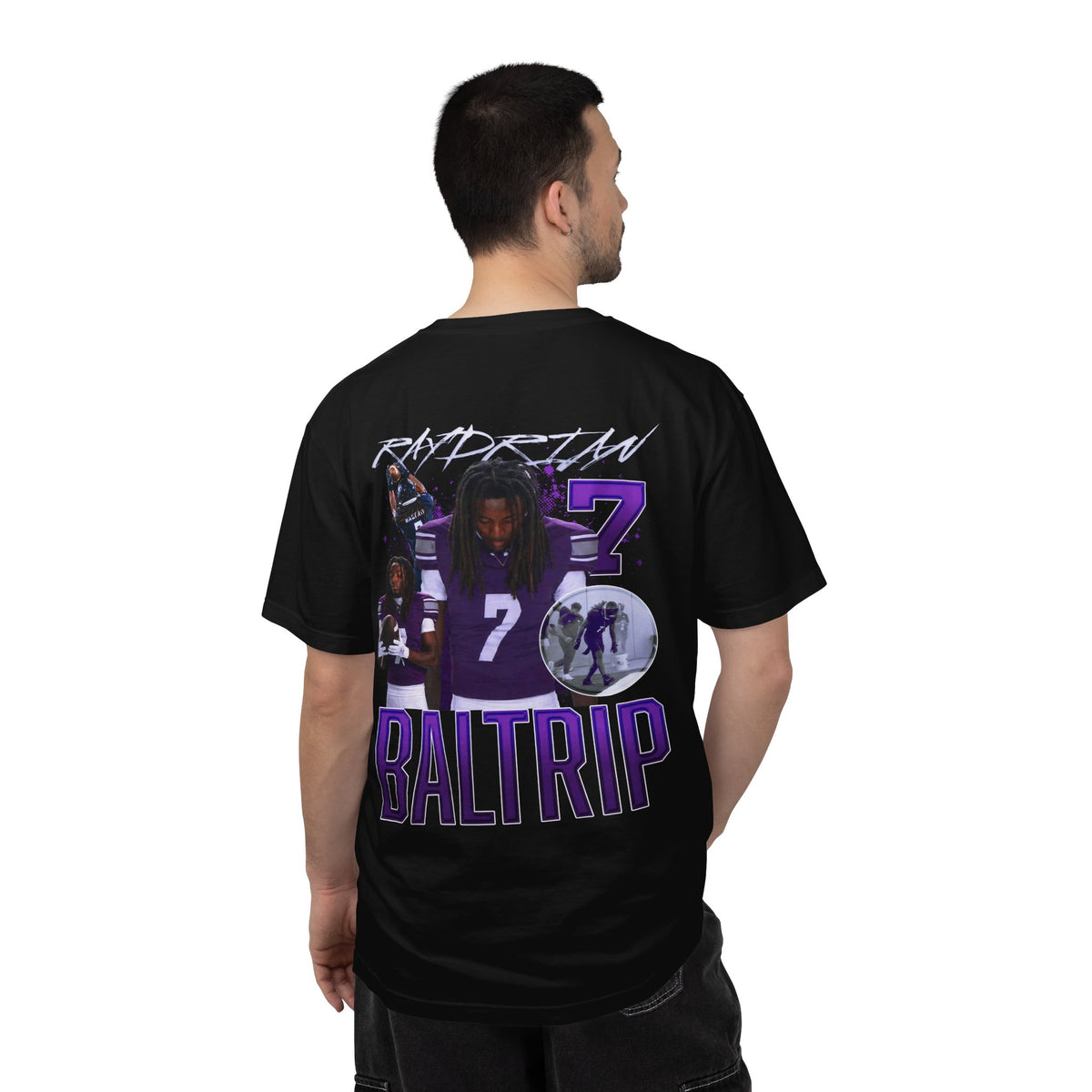 Raydrian Baltrip Logo Front & Back Premium Tee