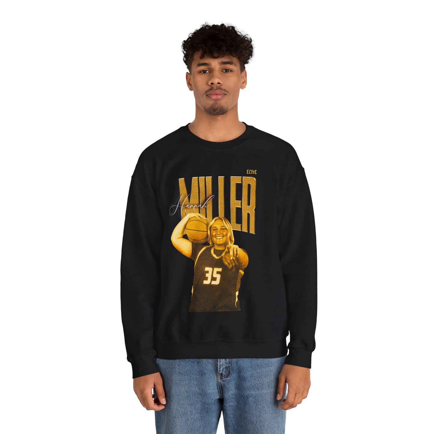 Hannah Miller Faded Glory Crewneck Sweatshirt