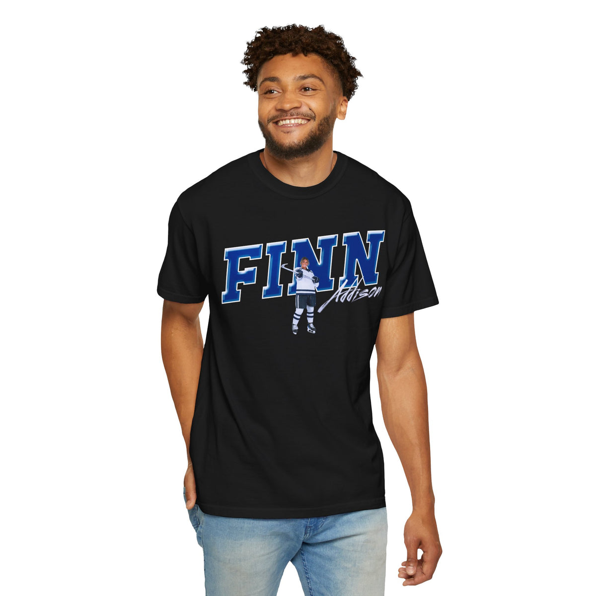 Addison Finn Cursive Combo Colored Premium Tee