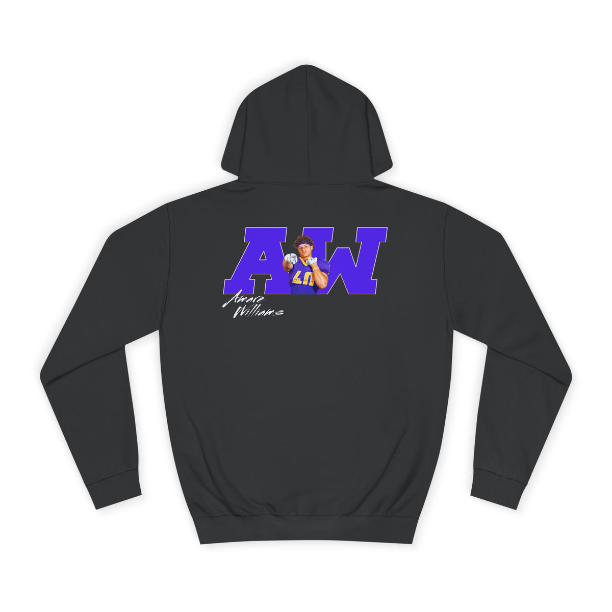 Amare Williams Big Initials Premium Hoodie