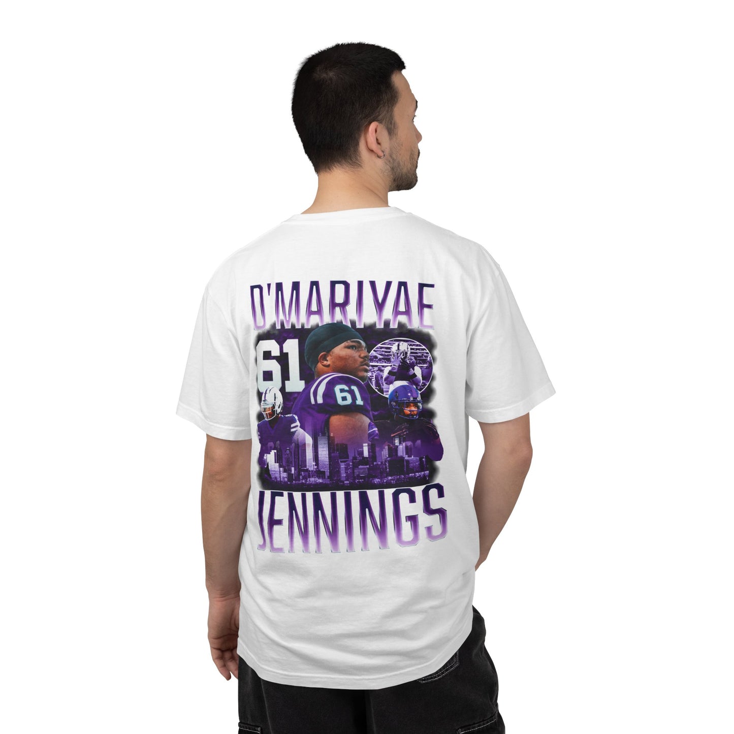 D'Mariyae Jennings Logo Front & Back Premium Tee