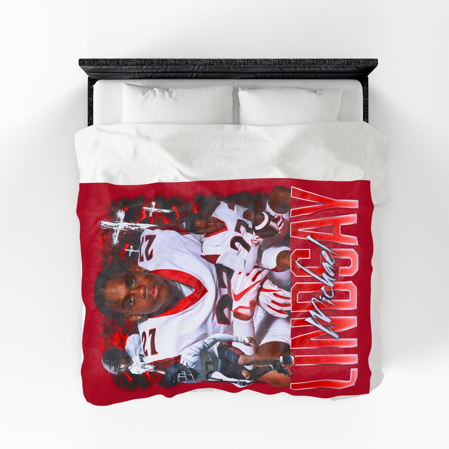 Michael Lindsay 60"-80" Plush Blanket