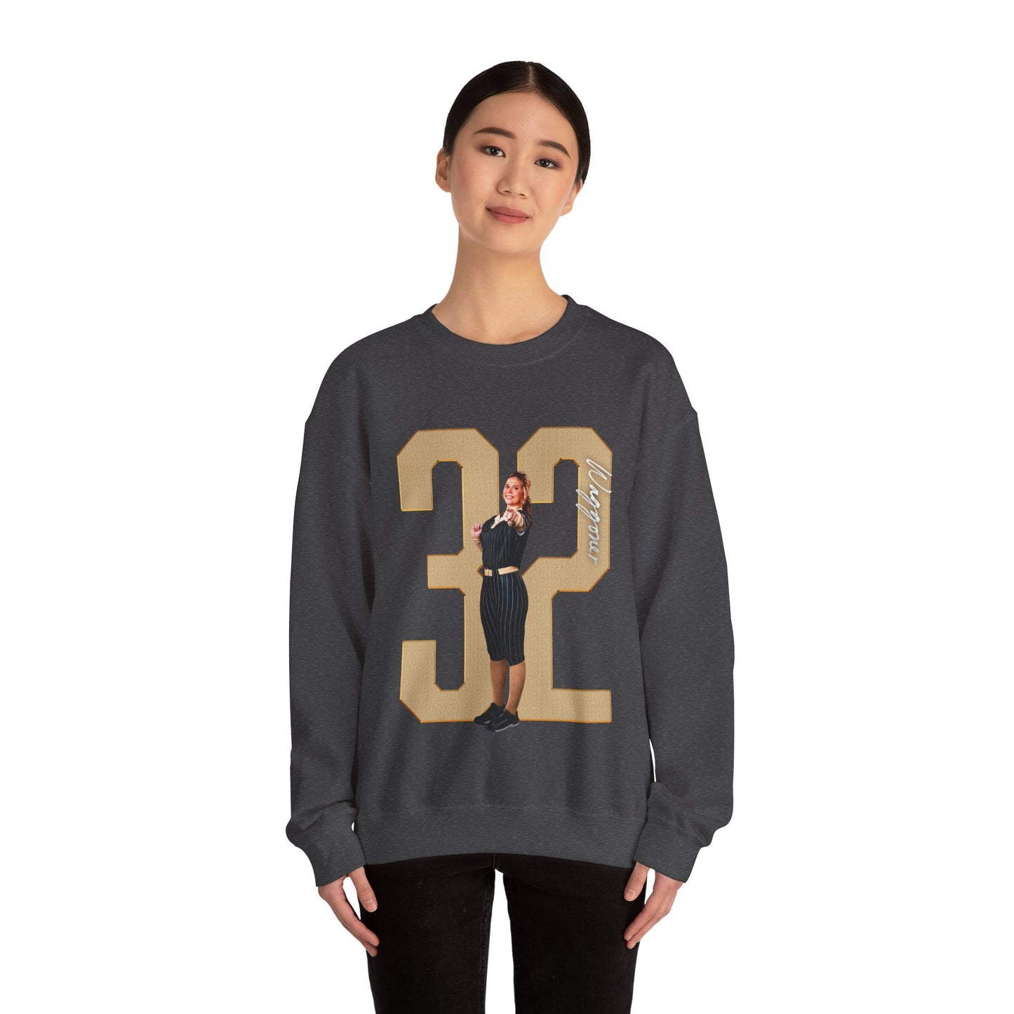 Haley Waggoner Player Icon Number Crewneck Sweatshirt