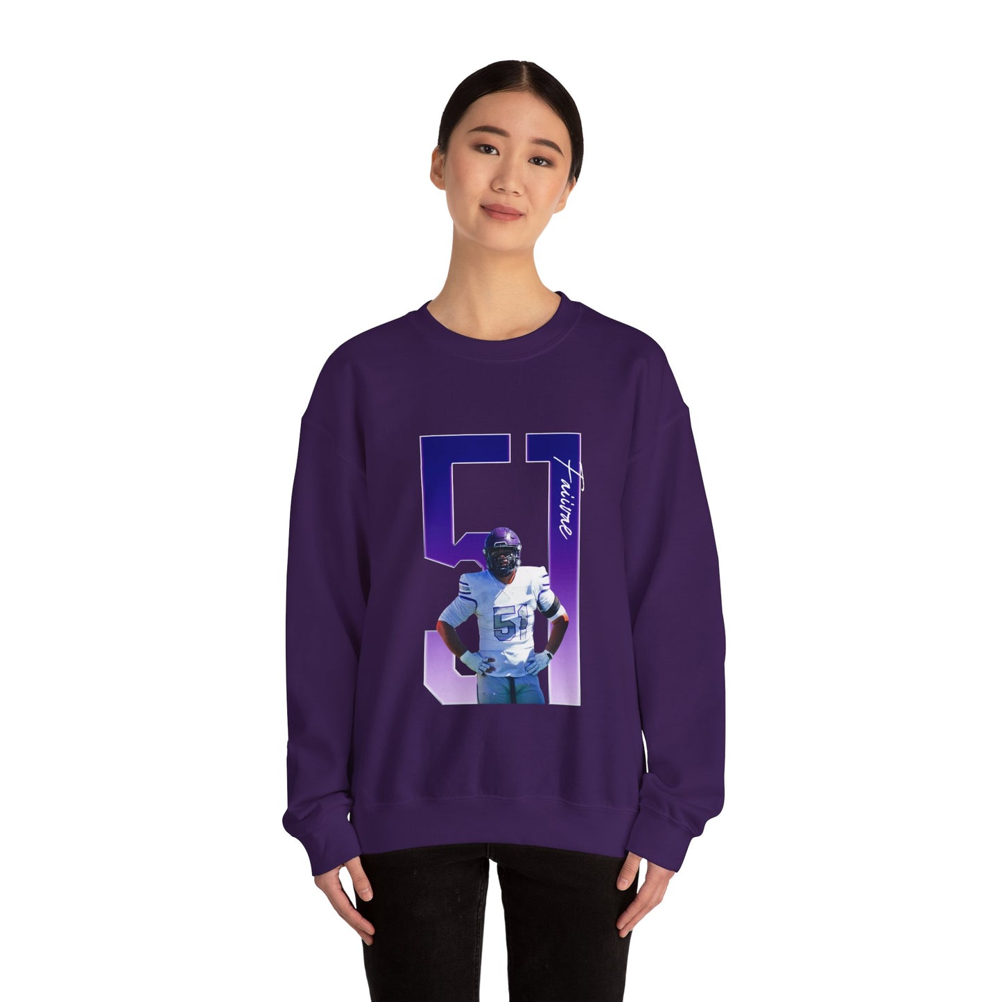 Ant Faiivae Player Icon Number Crewneck Sweatshirt