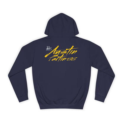 Austin Partin Cursive Name & Number Premium Hoodie