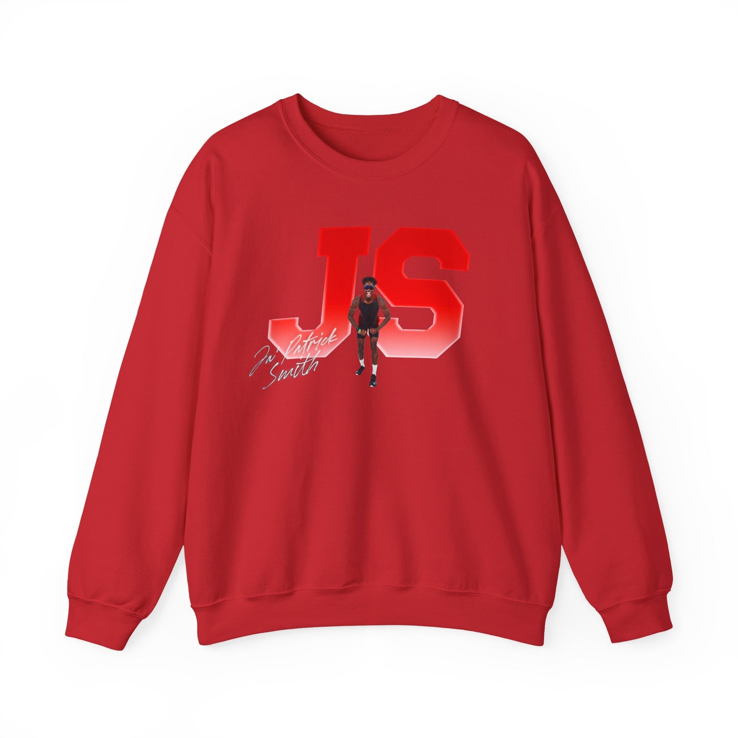 Ja'Patrick Smith Big Initials Colored Crewneck Sweatshirt