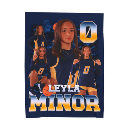 Leyla Minor 60"-80" Plush Blanket