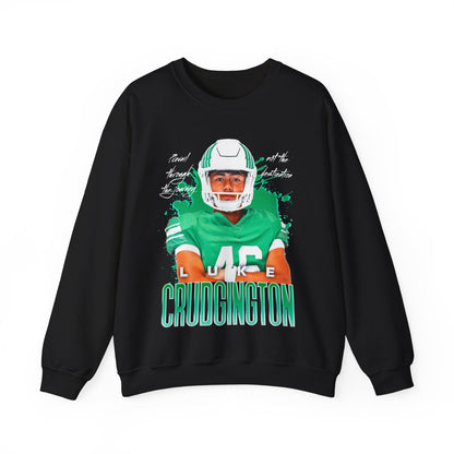 Luke Crudgington Featured Quote Crewneck Sweatshirt