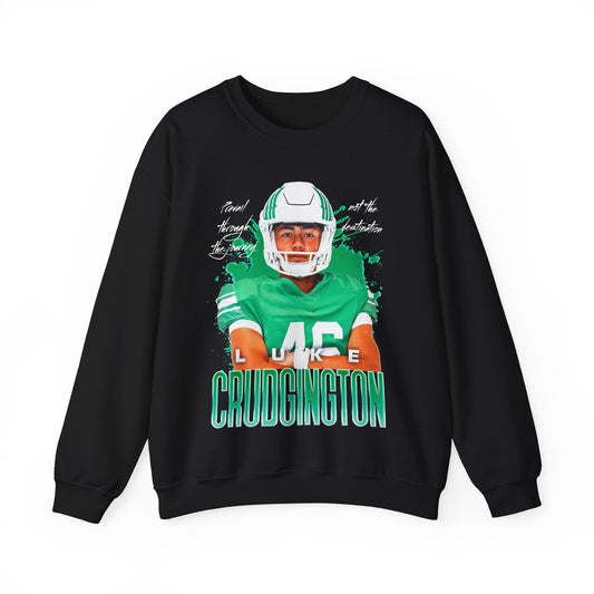 Luke Crudgington Featured Quote Crewneck Sweatshirt
