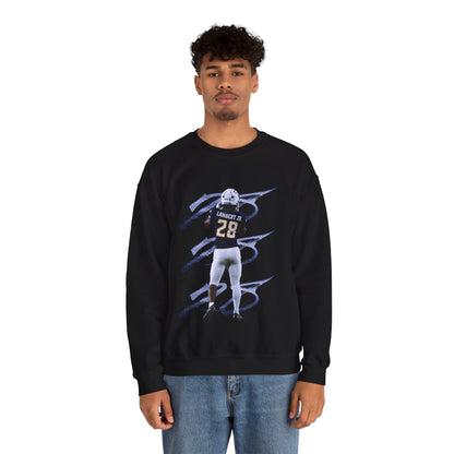 Brandon Lambert Number Scribble Crewneck Sweatshirt
