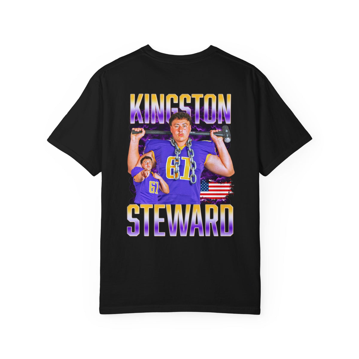Kingston Steward Logo Front & Back Premium Tee
