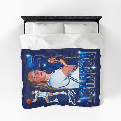 Ella Johnson 60"-80" Plush Blanket