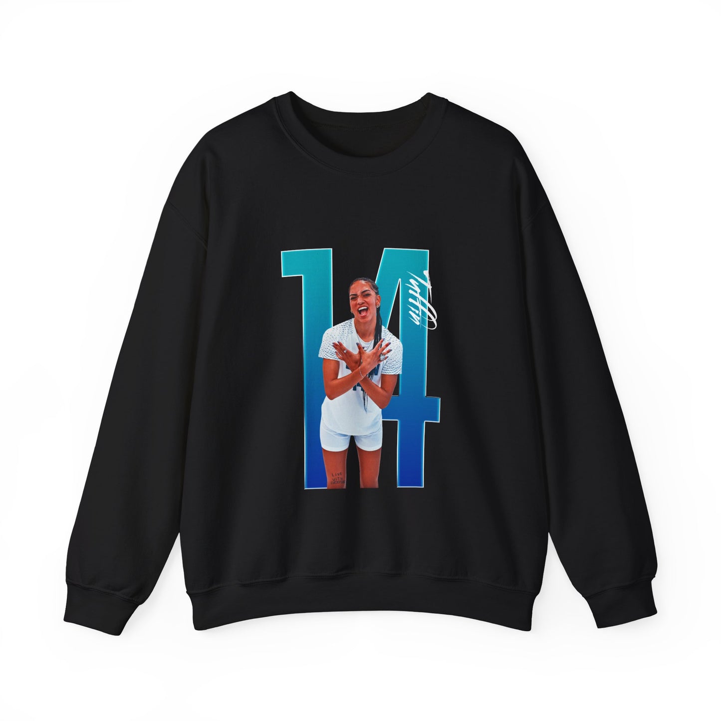 Jada Tuffin Player Icon Number Crewneck Sweatshirt