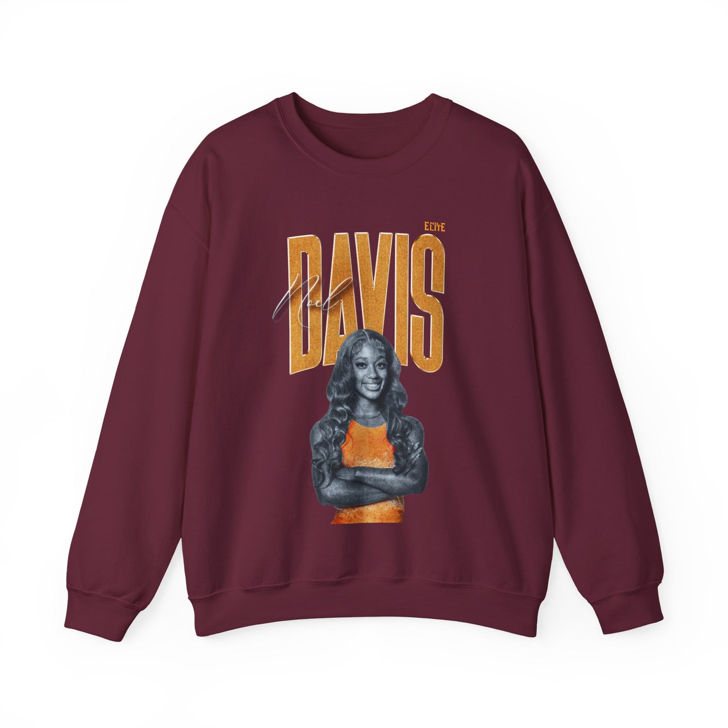 Noël Davis Faded Glory Crewneck Sweatshirt