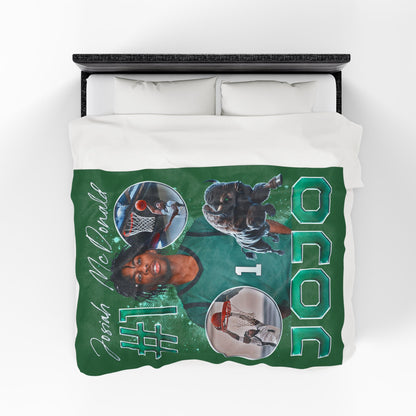 Josiah McDonald Lightning Storm 60"-80" Plush Blanket