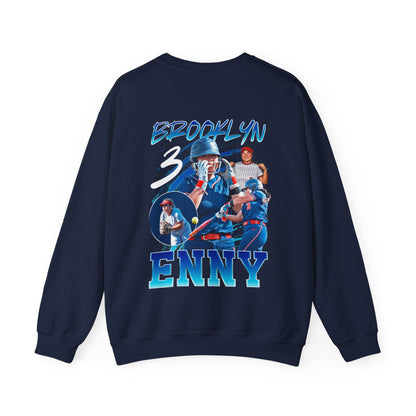 Brooklyn Enny Logo Front & Back Crewneck