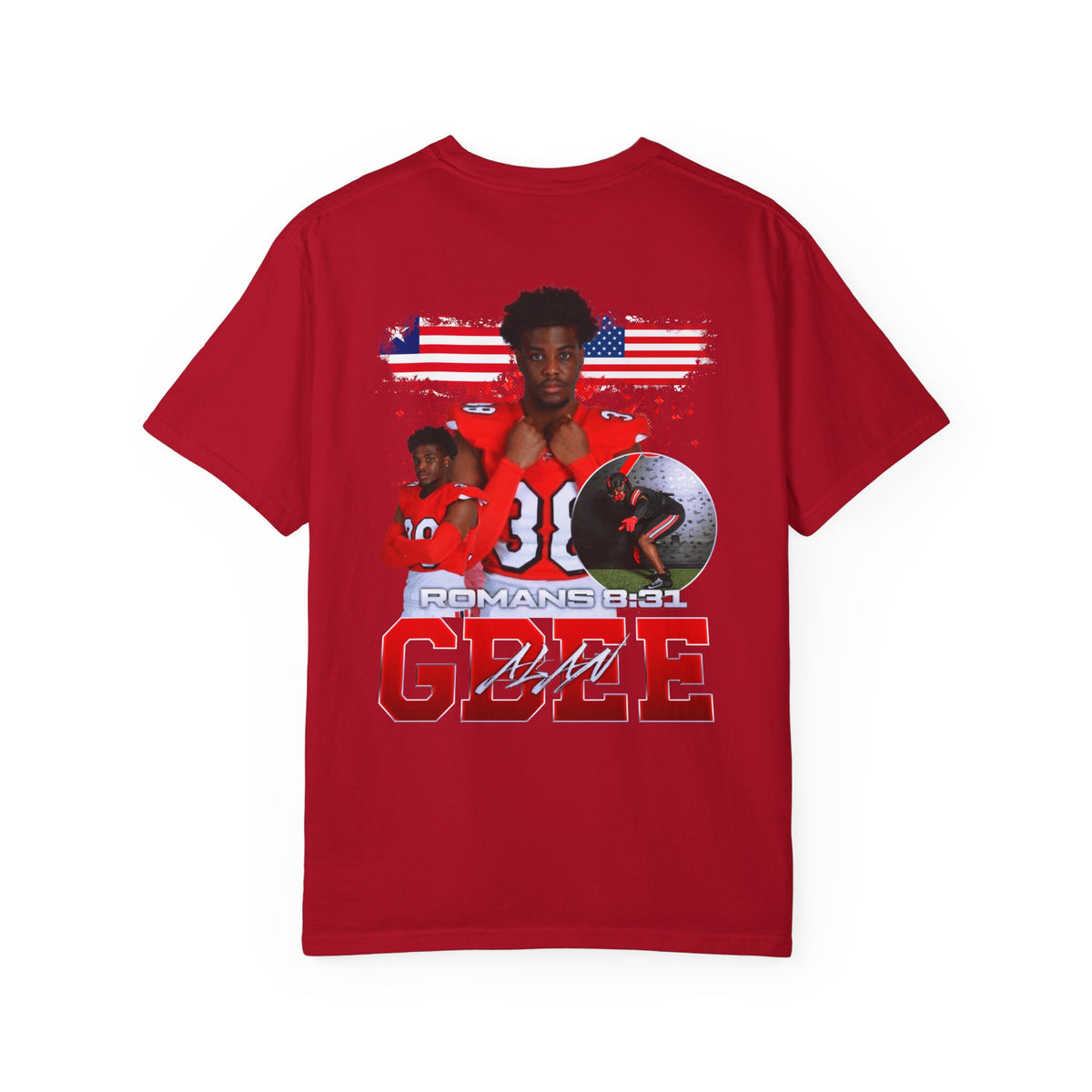 Alan Gbee Logo Front & Back Premium Tee