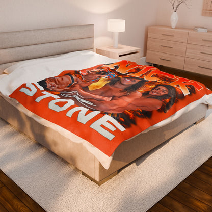 Nick Stone Lightning Storm 60"-80" Plush Blanket