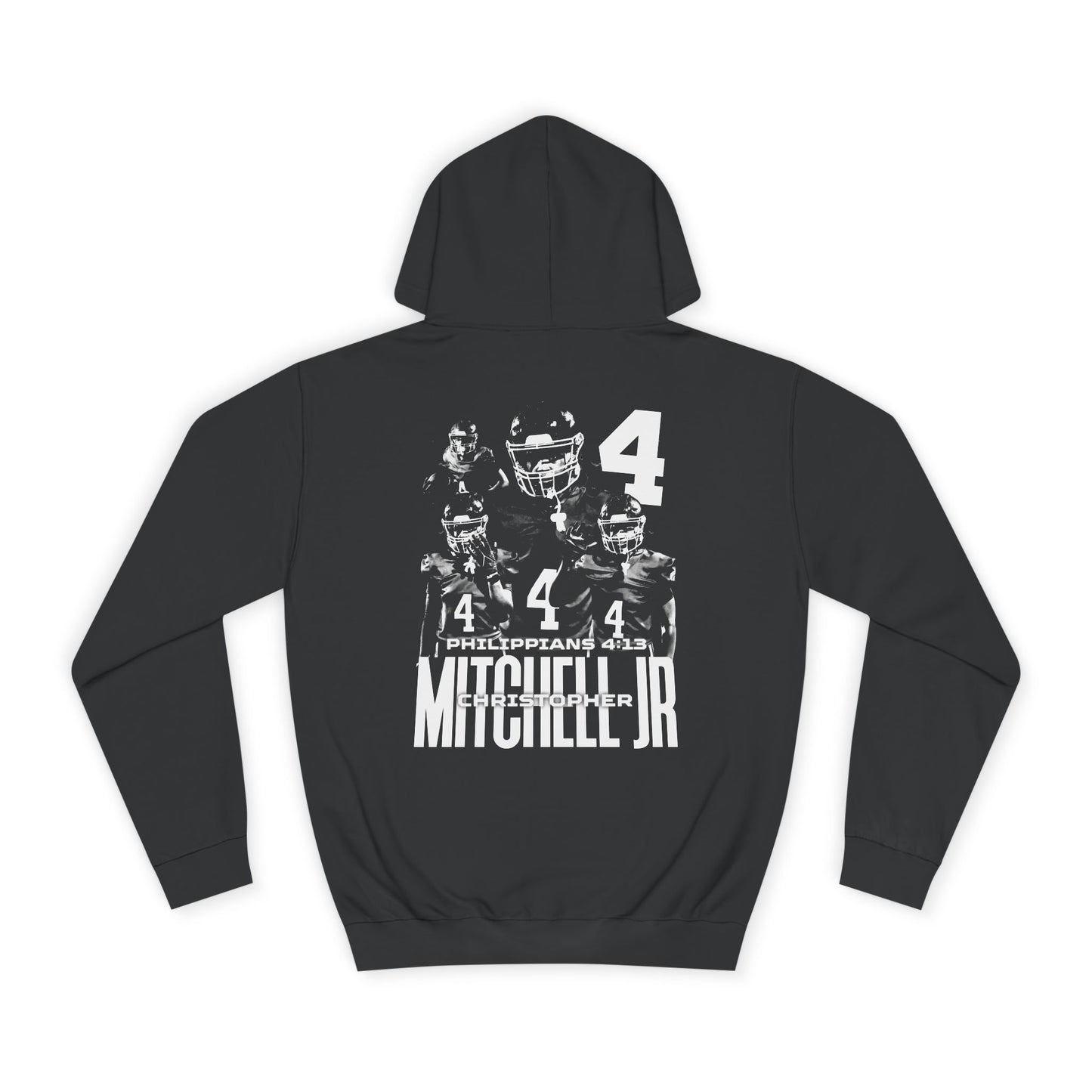 Christopher Mitchell Jr. Premium Vintage Blackout Hoodie