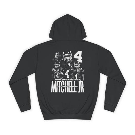 Christopher Mitchell Jr. Premium Vintage Blackout Hoodie