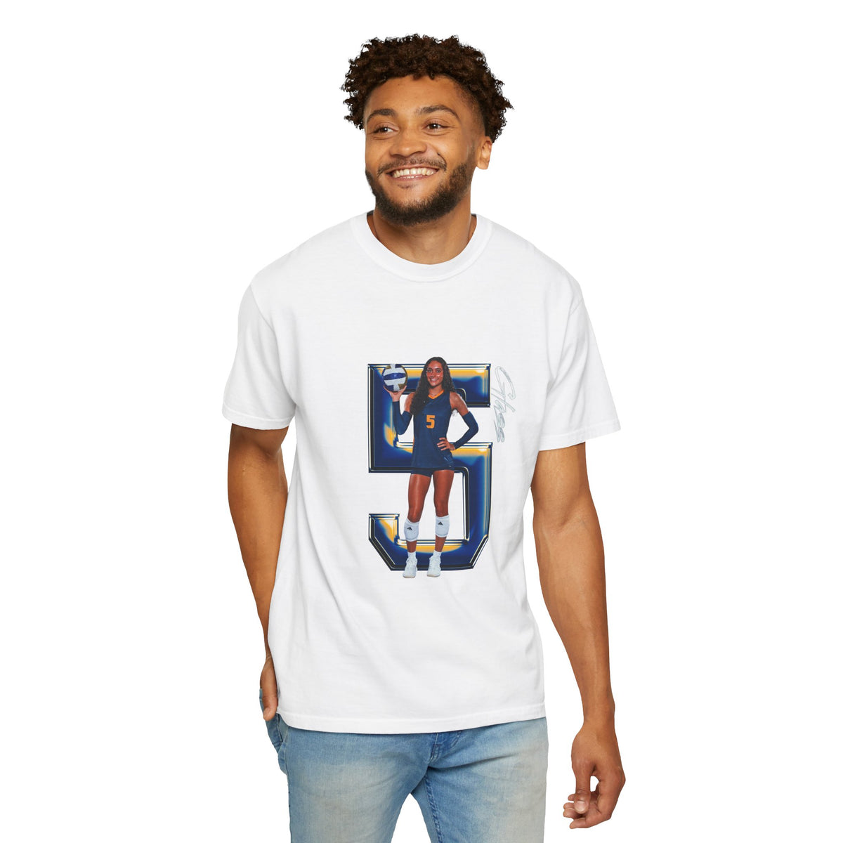 Jordin Glass Player Icon Number Premium Tee
