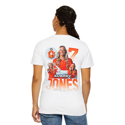 Aubrey Jones Logo Front & Back Premium Tee