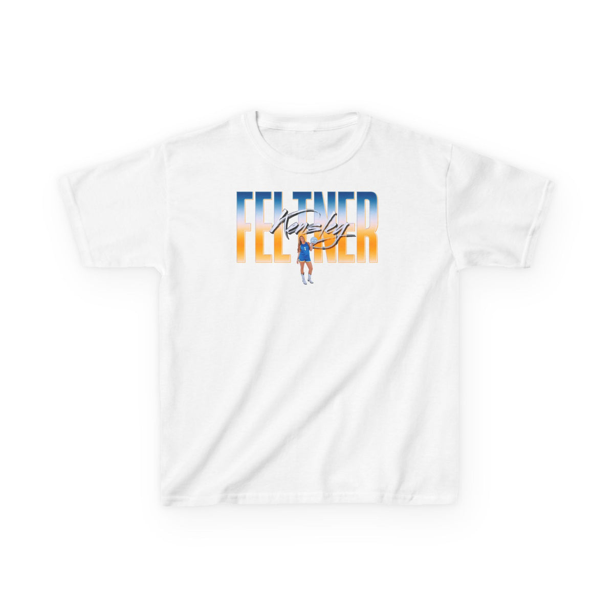 Kensley Feltner Curved Combo Kids Tee