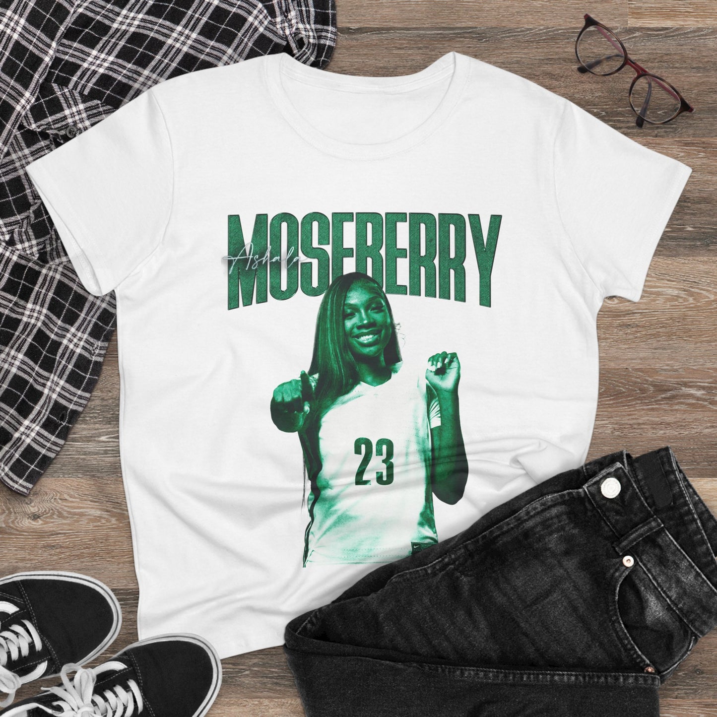 Ashala Moseberry Faded Glory Women's Tee