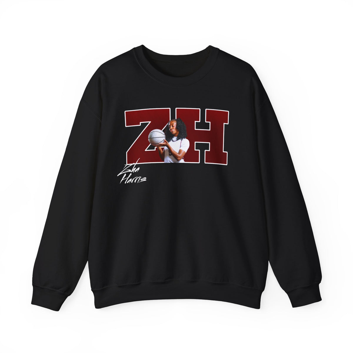 Zha Harris Big Initials Crewneck Sweatshirt