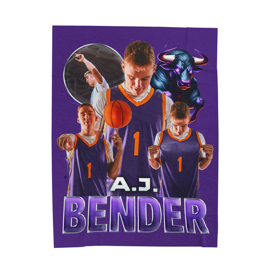 A.J. Bender 60"-80" Plush Blanket