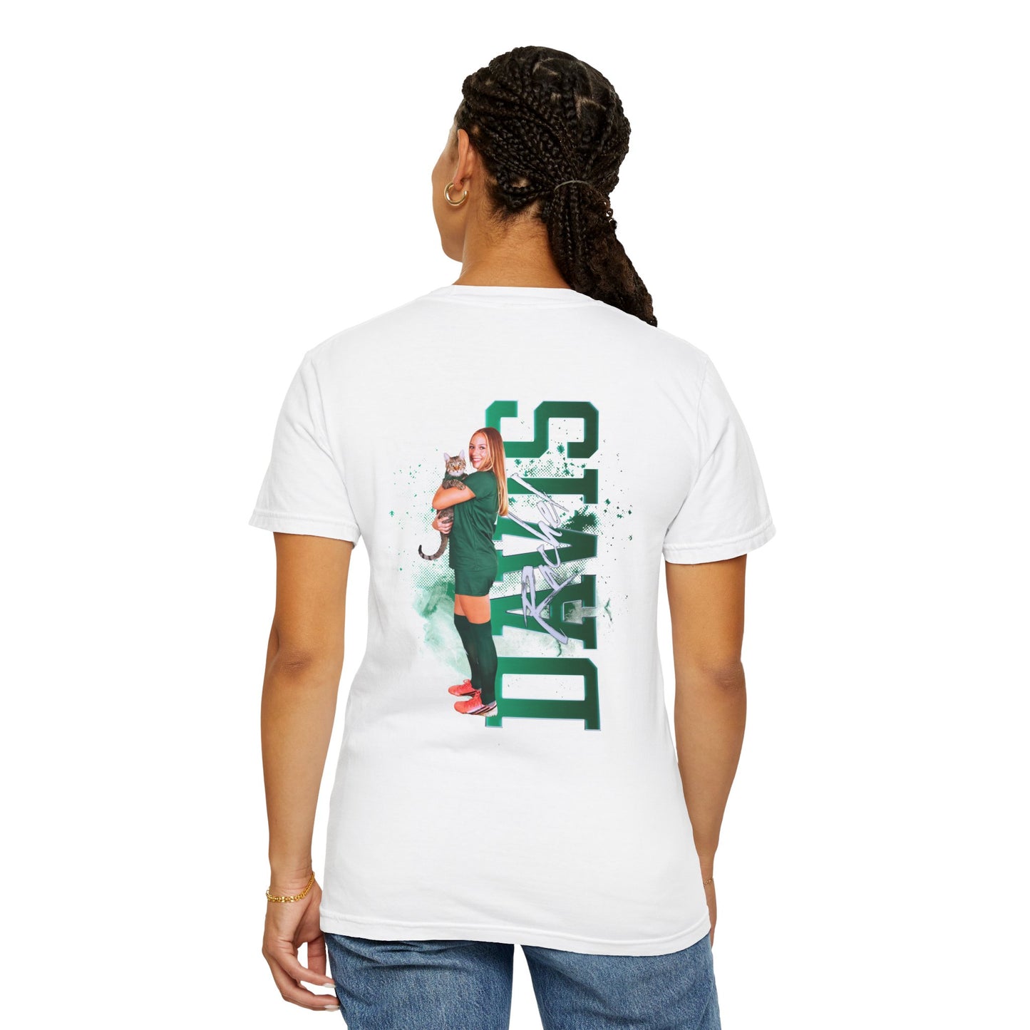 Rachel Davis Logo Front & Back Premium Tee