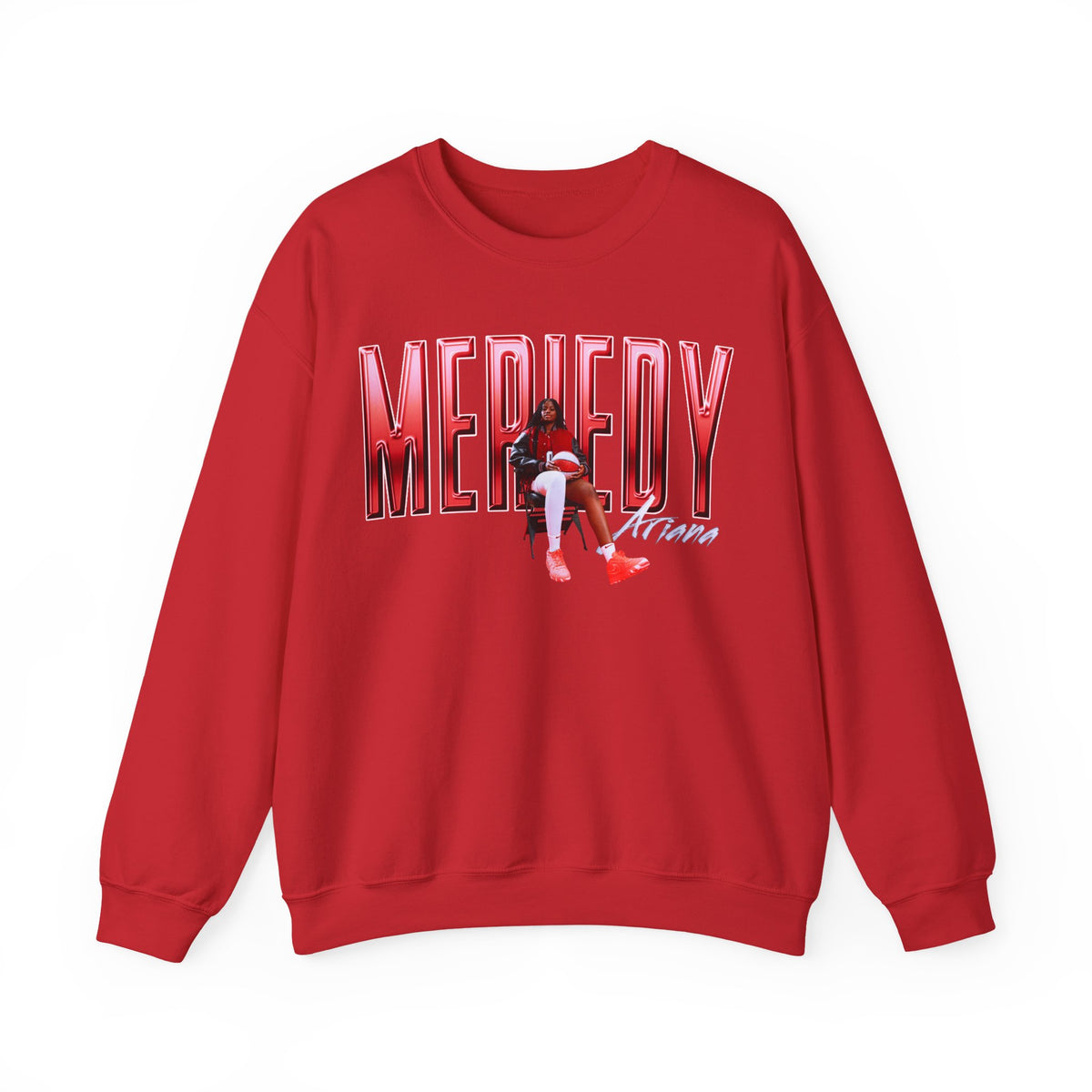 Ariana Meriedy Big Last Name Crewneck Sweatshirt