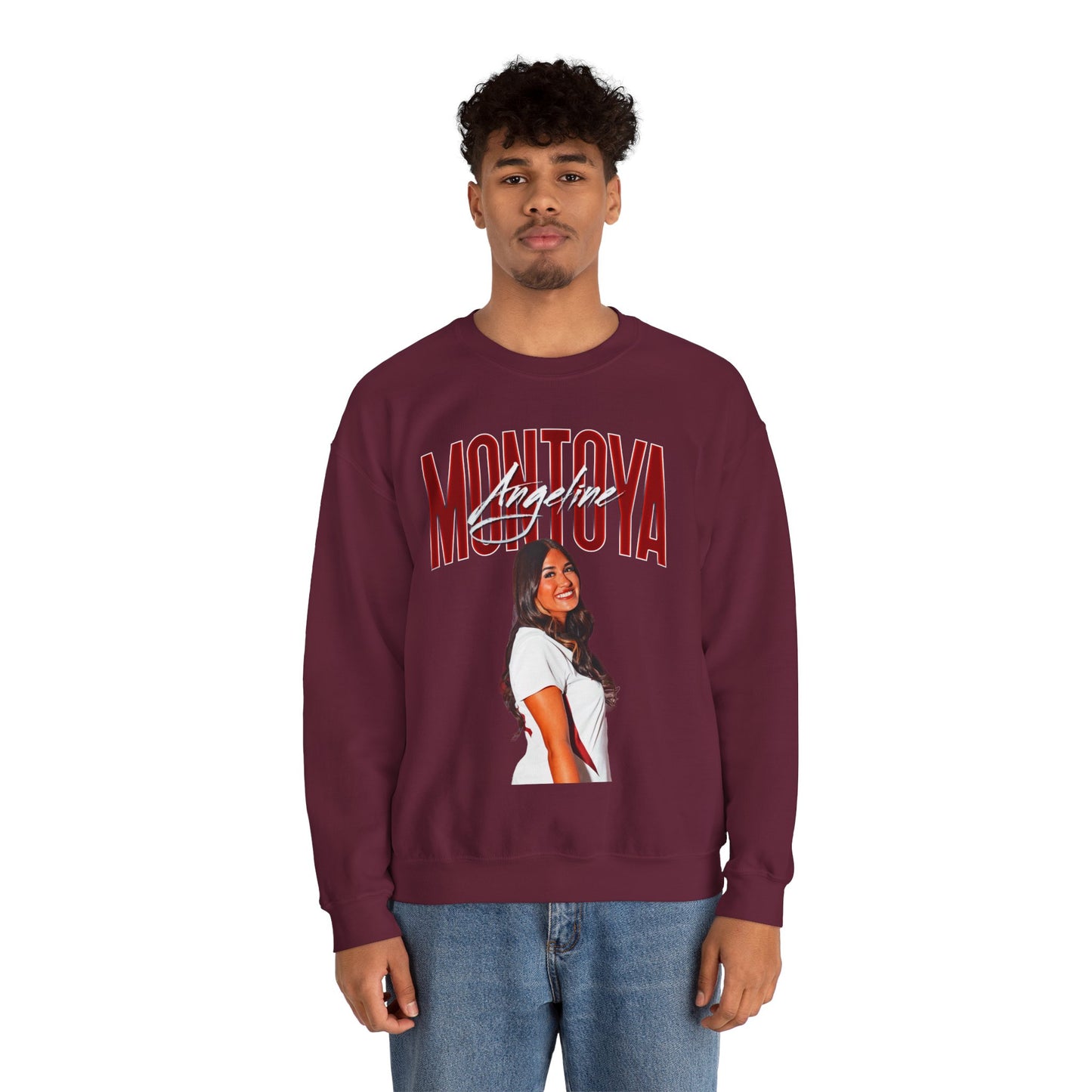 Angeline Montoya Athlete Glory Crewneck Sweatshirt