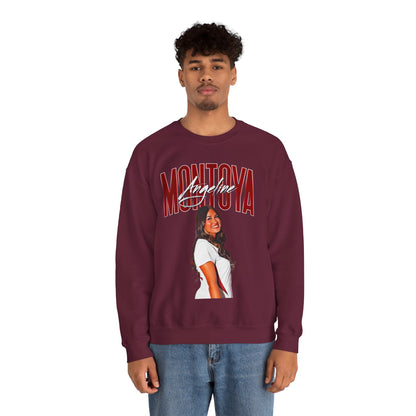 Angeline Montoya Athlete Glory Crewneck Sweatshirt