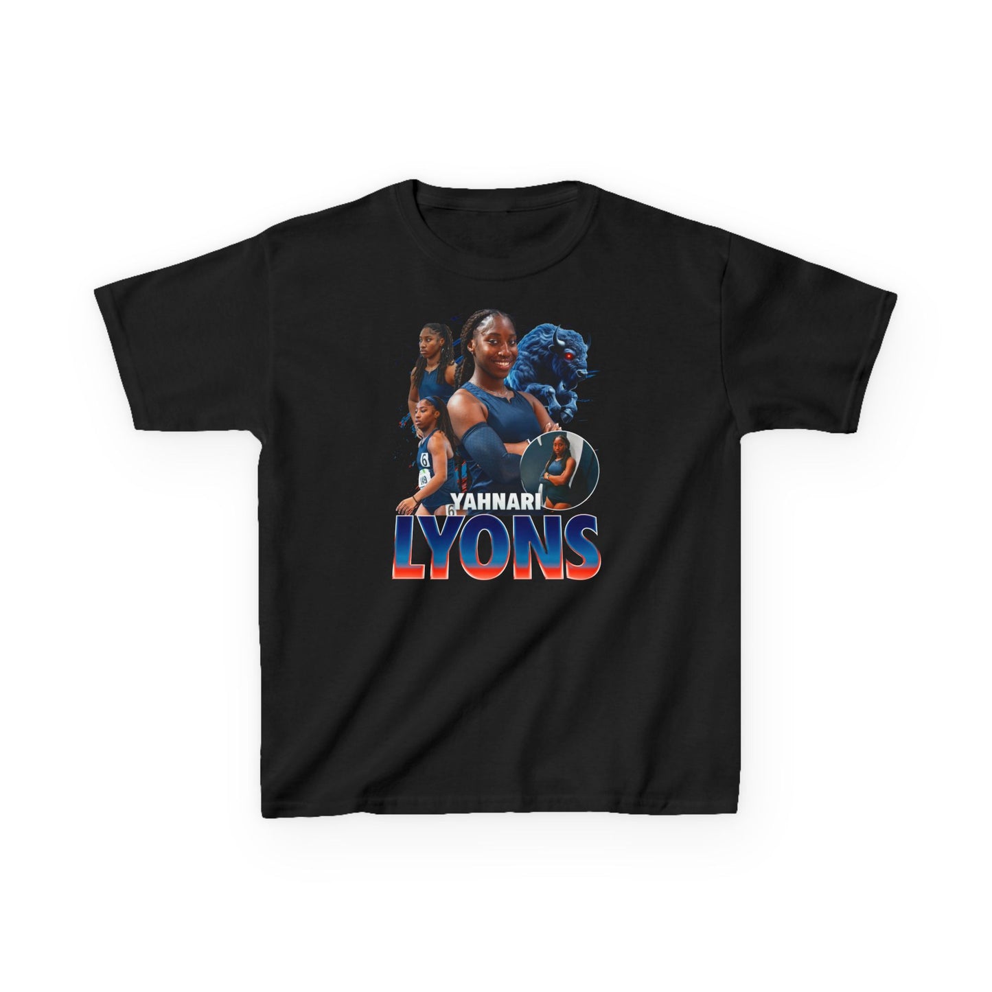 Yahnari Lyons Team Mascot Kids Tee